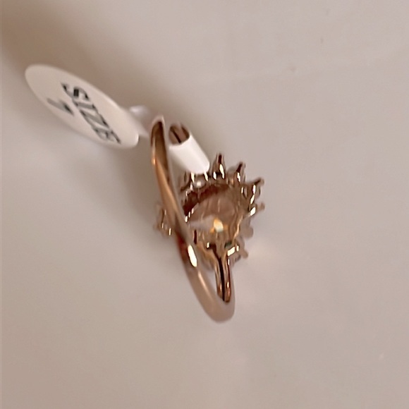 Morganite Rose Gold Ring sz7 - Picture 5 of 11